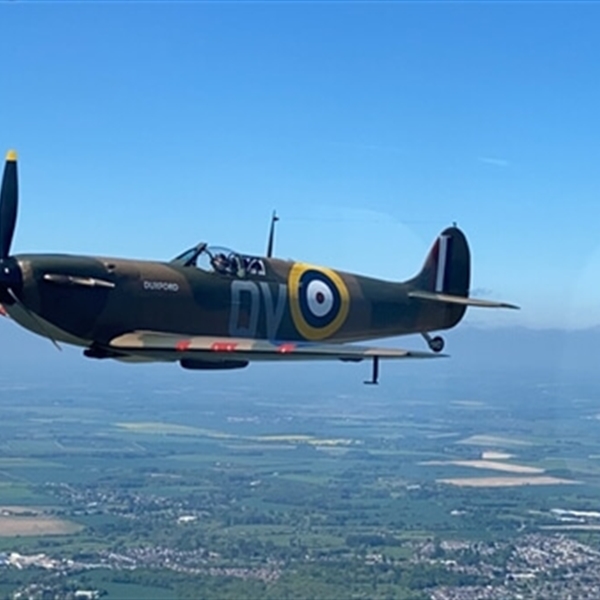 Customer Photo of Wing to Wing with a Spitfire (Squadron Leader)